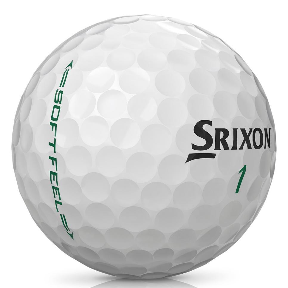 Мяч для гольфа. Srixon Golf. Мяч для гольфа с английскими текстами. Soft.