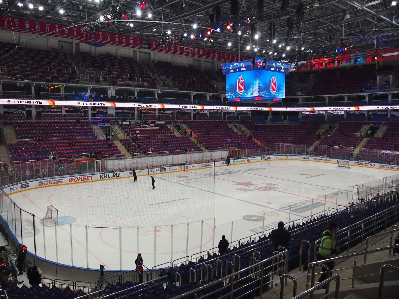 Стадионы москвы хоккей