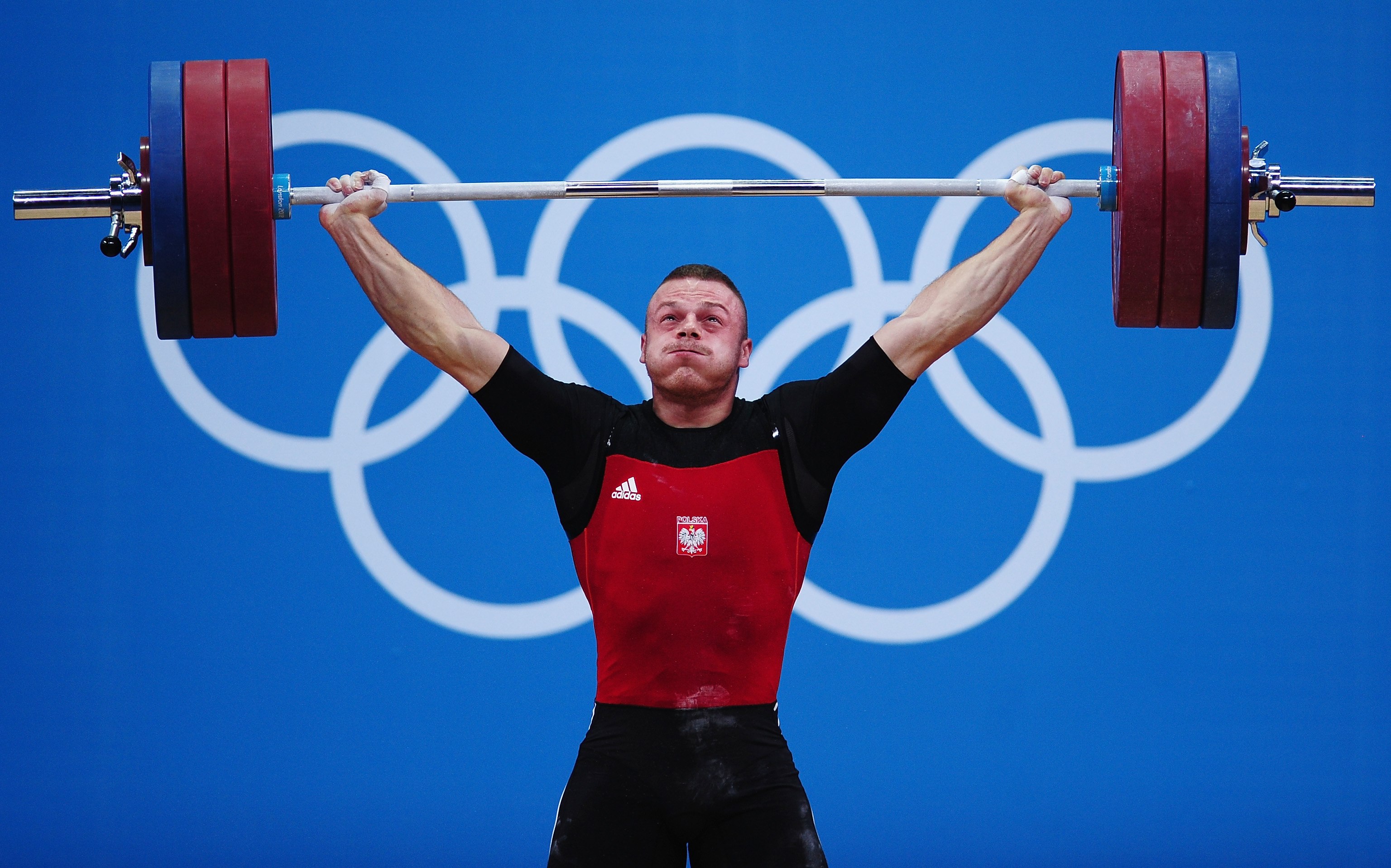 Спорт тяжелая атлетика. Adrian Zielinski. Помость штангиста. Halter. Мариан Зелински Weight Lifting.