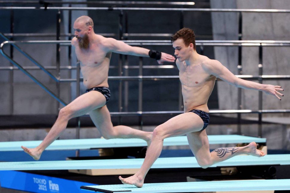 Прыжки в воду вышка Россия Виктор Минбаев Лондон 2012