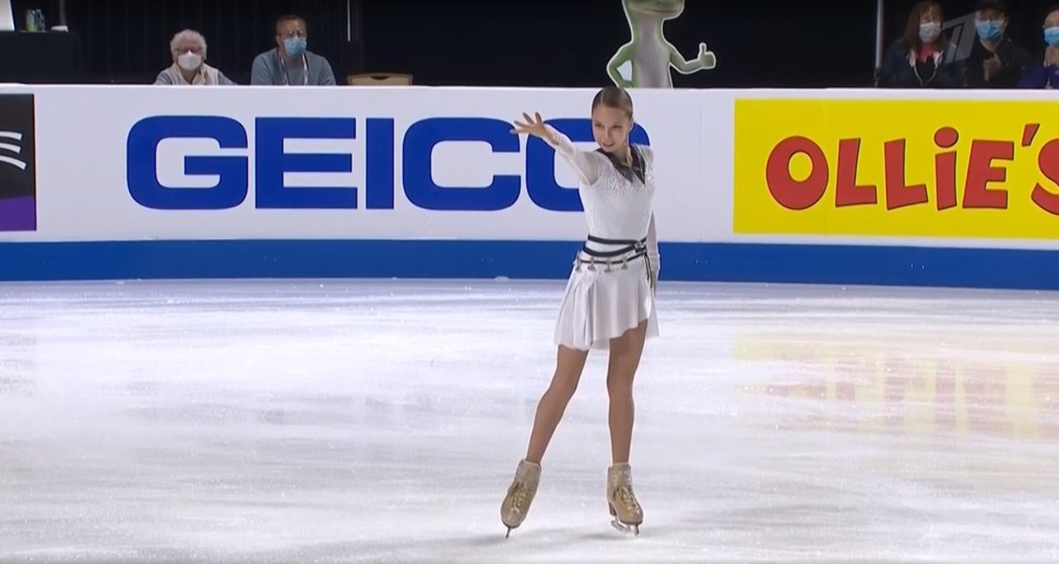 Ксения Синицына короткая программа