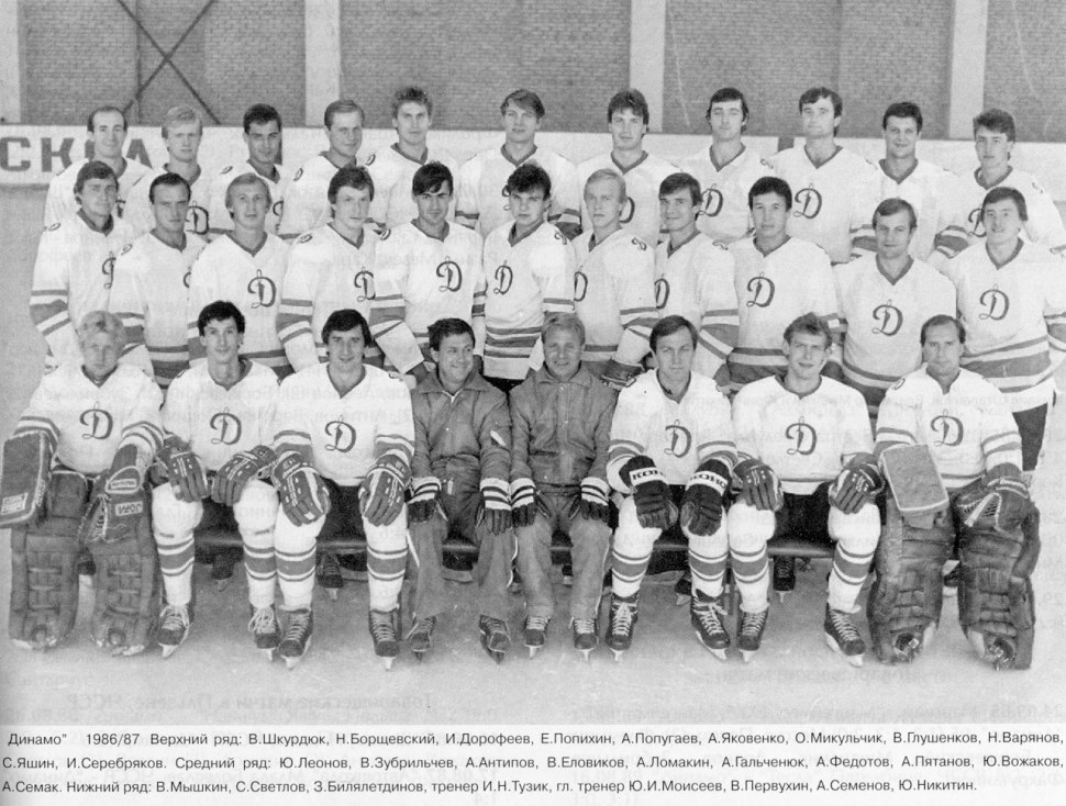 Программка хоккей