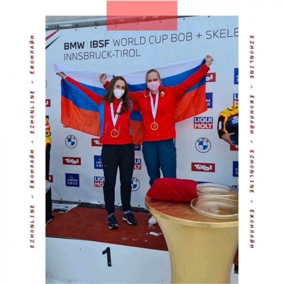 Елена Мамедова Бобслей