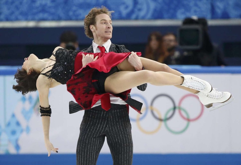 Nathalie Pechalat and Fabian bo