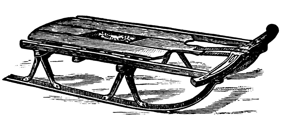 Сани скелетон 1892