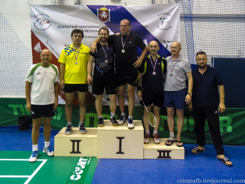 Чемпионы России по бадминтону
