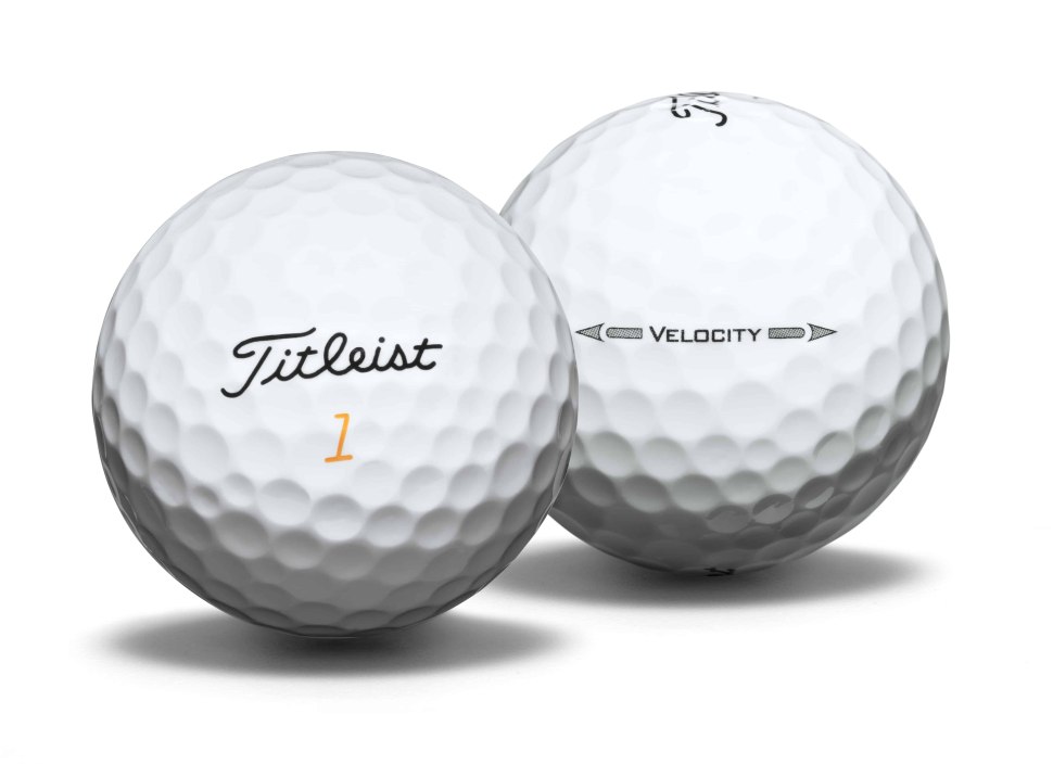 Мяч для гольфа Titleist Velocity, t8025-WT,