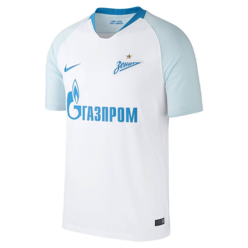 Форма ФК Зенит Гостевая