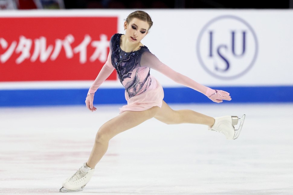 Фигуристка Дарья Усачева с мамой