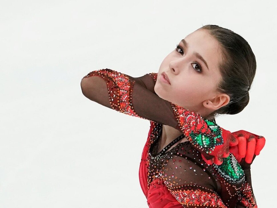 Камила Валиева болеро ЧР 2021