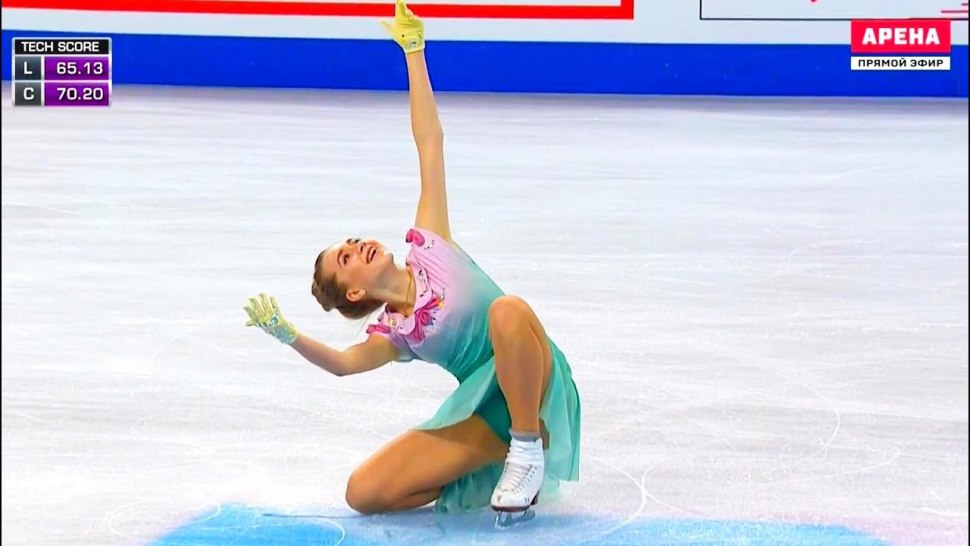Родионова Лена фигуристка