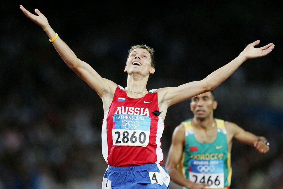 Юрий Борзаковский, Олимпийский чемпион 2004