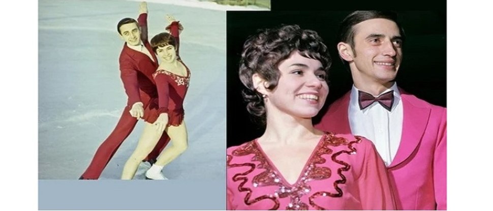 Фигуристы Людмила Пахомова и Александр горшков