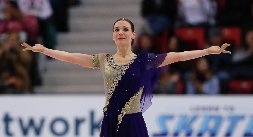 Алена Леонова Российская фигуристка