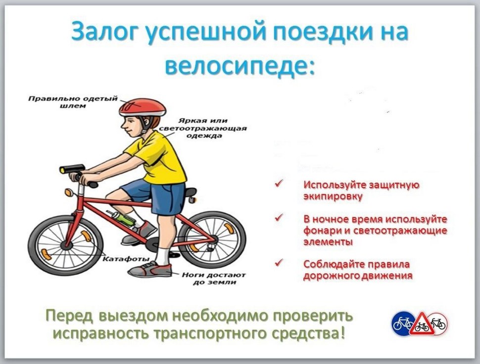 Женщина едет на велосипеде