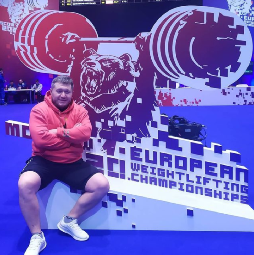 Арямнов Андрей тяжелая атлетика