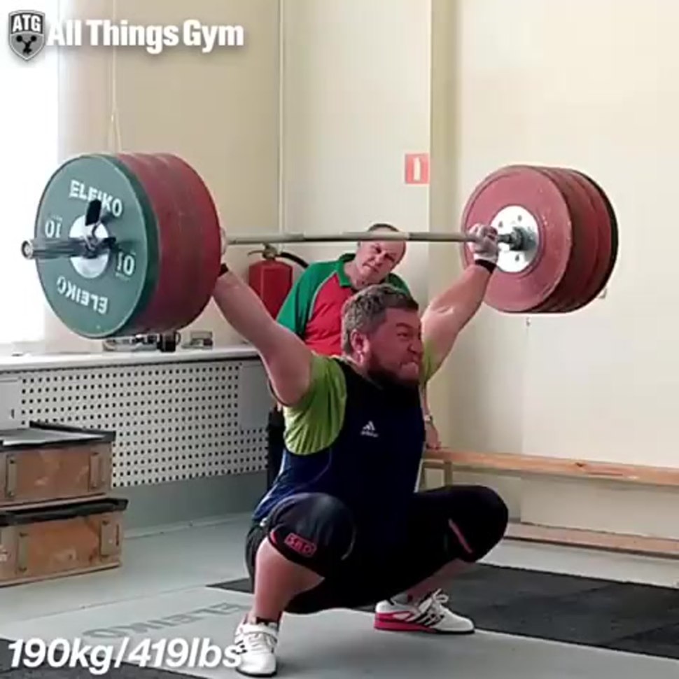 Snatch 180kg