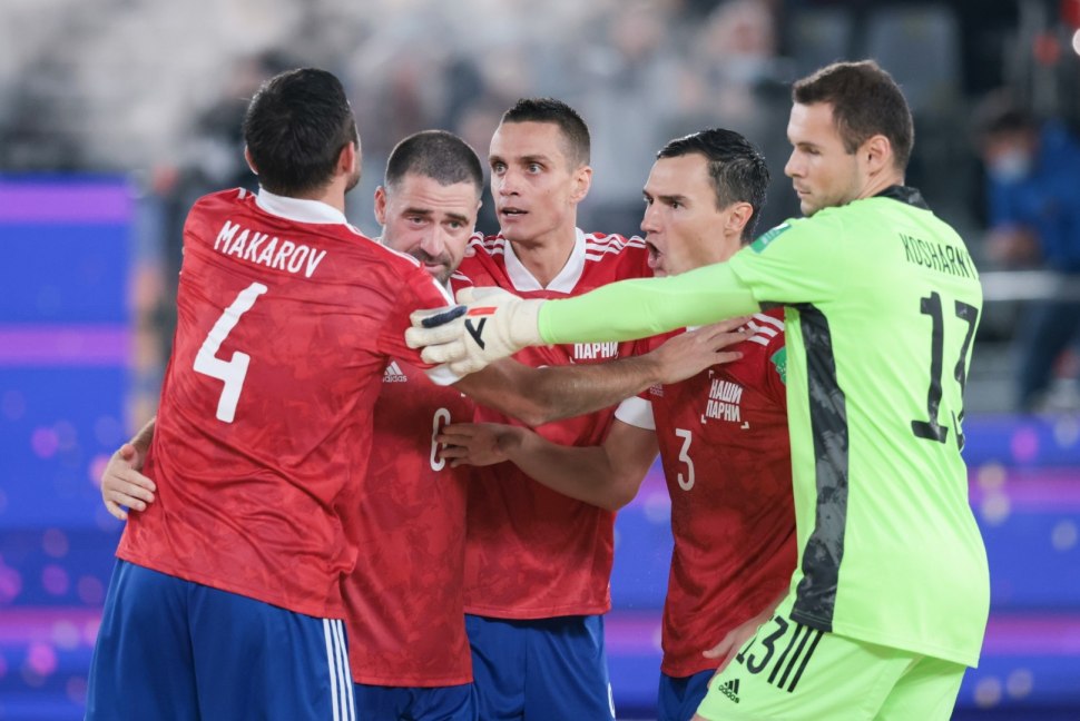 Россия Испания пляжный футбол