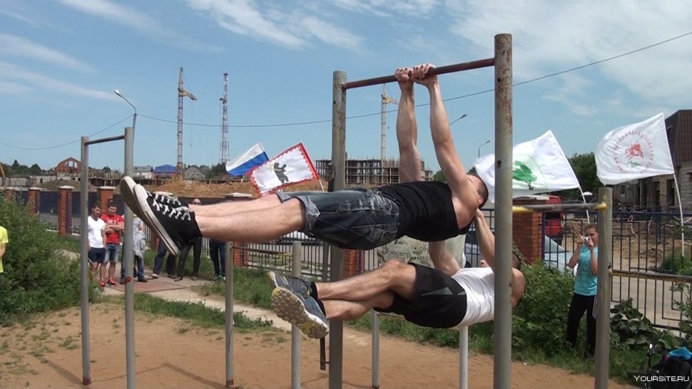 Передний ВИС воркаут