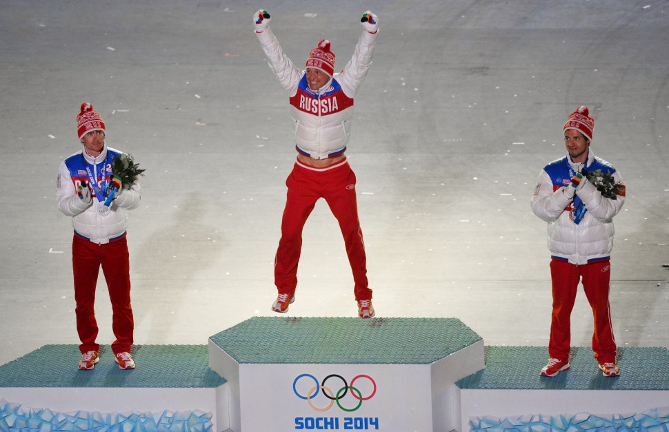 Губерниев на Олимпиаде в Сочи 2014