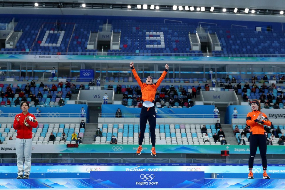 Олимпиада 2022 пьедестал