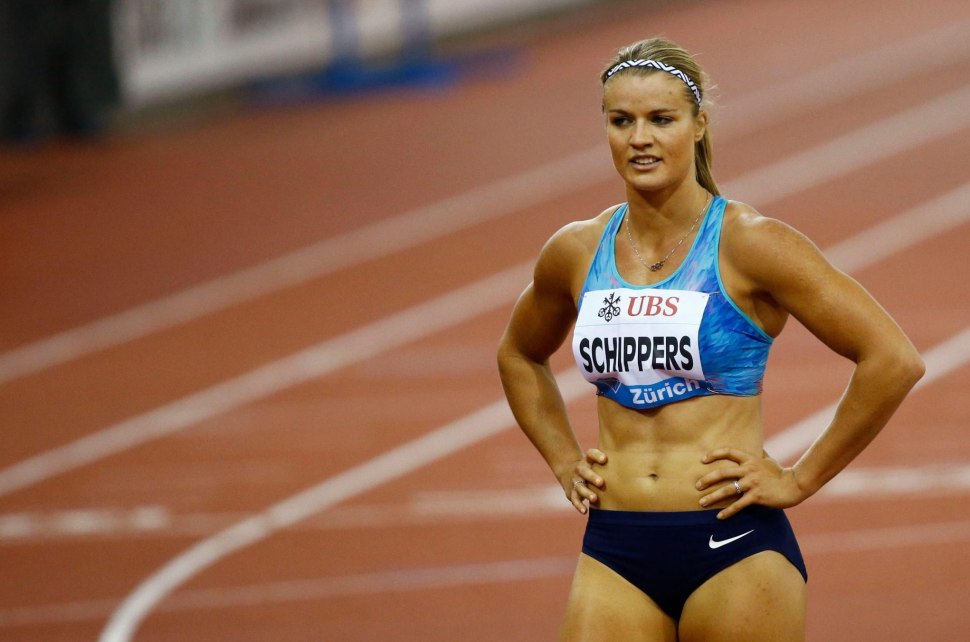 Dafne Schippers в купальнике