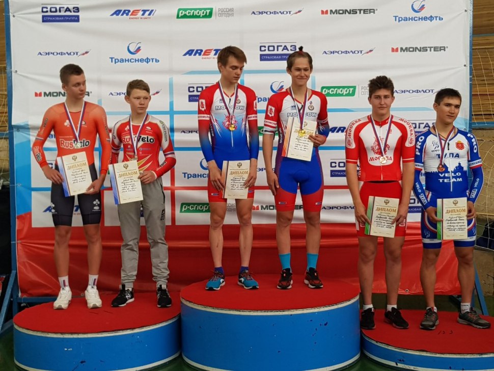 Первенство России по велоспорту награждения