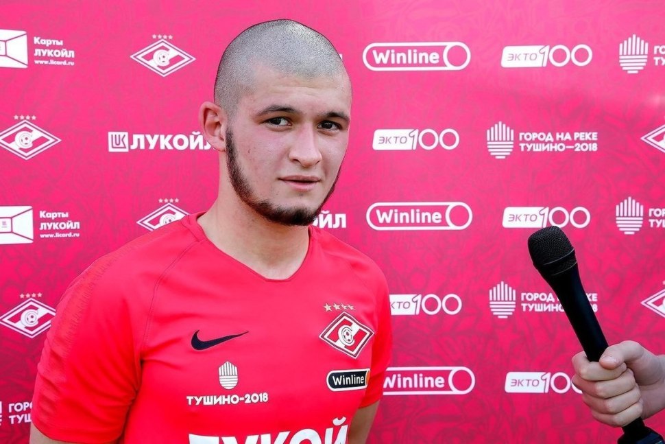 Аяз Гулиев футболист Спартак