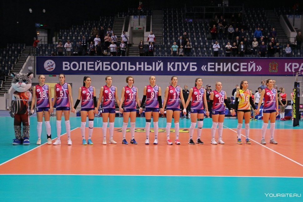Енисей Красноярск волейбол