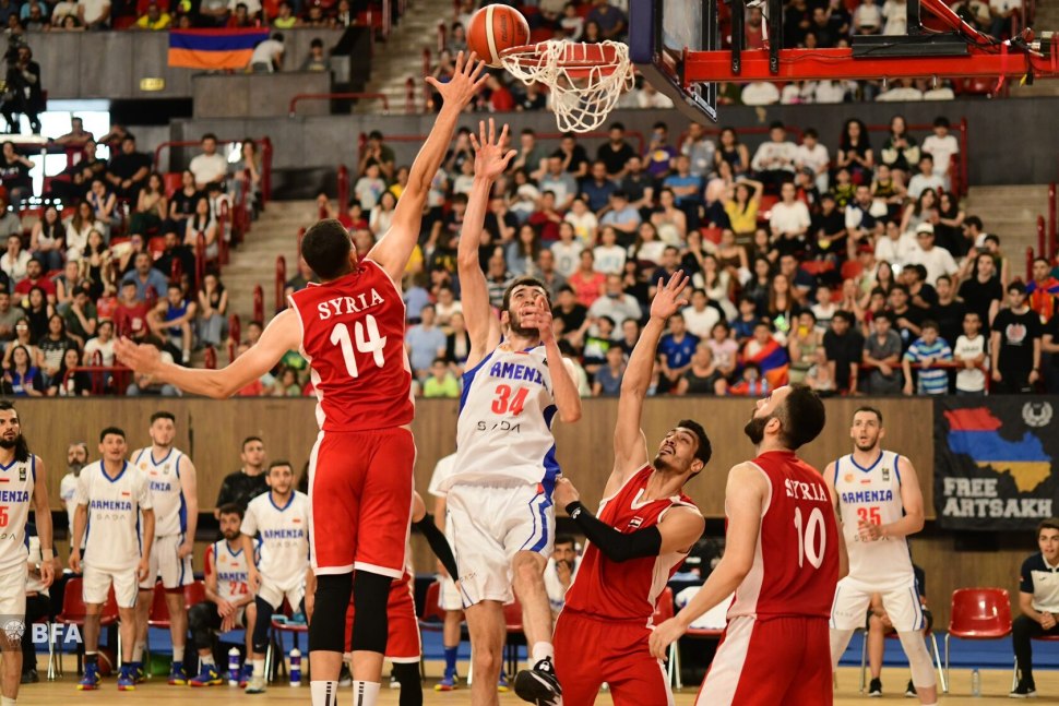 Armenian men's National Basketball Team 2022