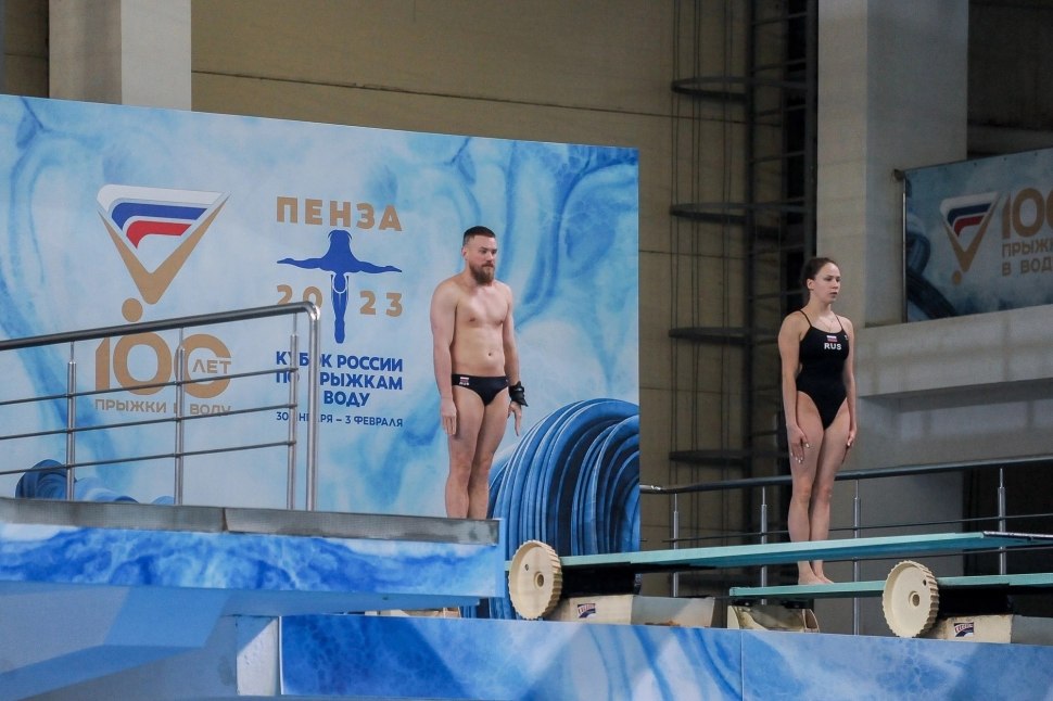 Кузнецов и Шлейхер прыжки в воду