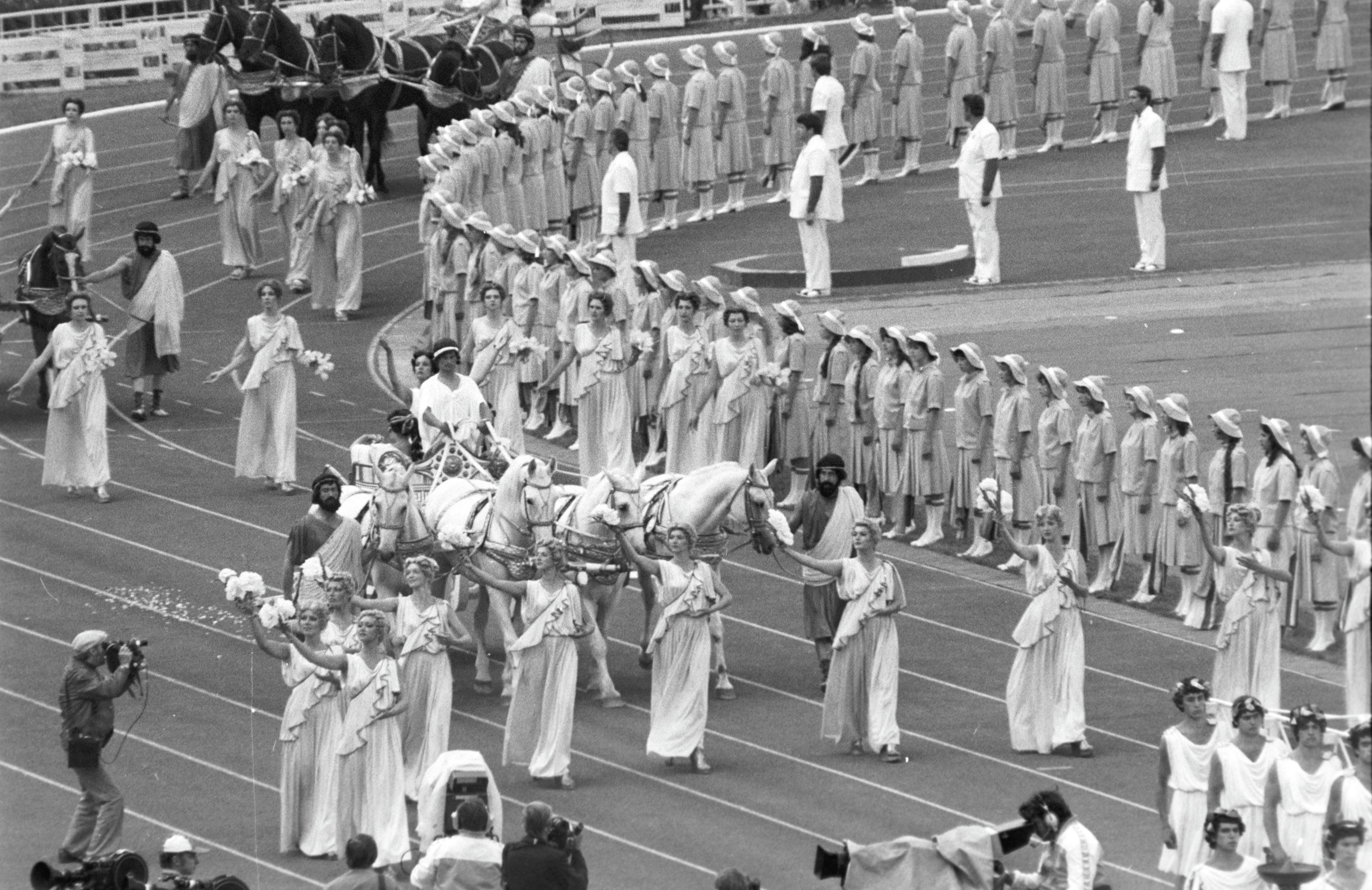 Прощание олимпиады. Церемония открытия олимпиады 80.