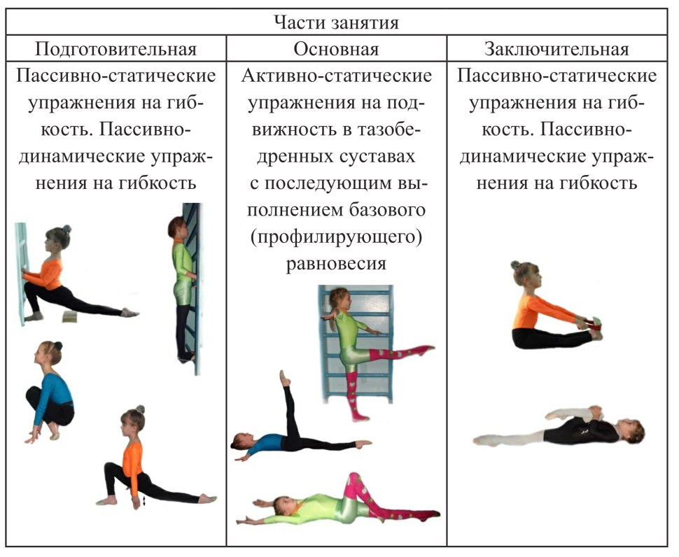 Упражнения для развития гибкости у школьников 5 класса