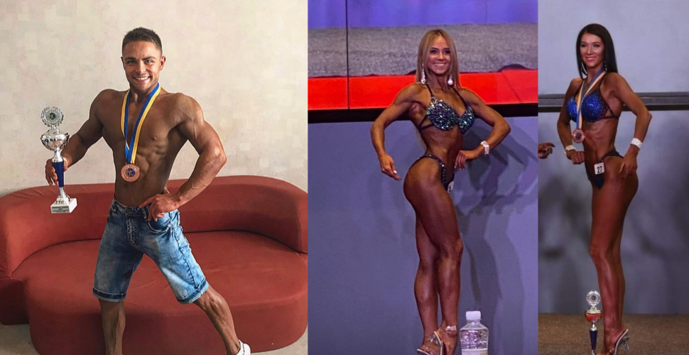 Спортсменка на финише