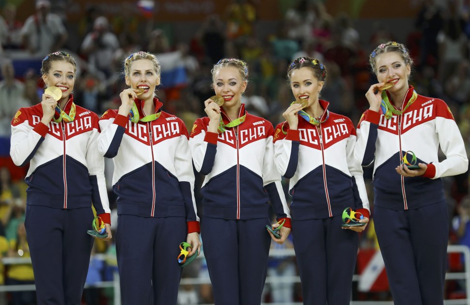 Художественная гимнастика сборная России 2016 Рио