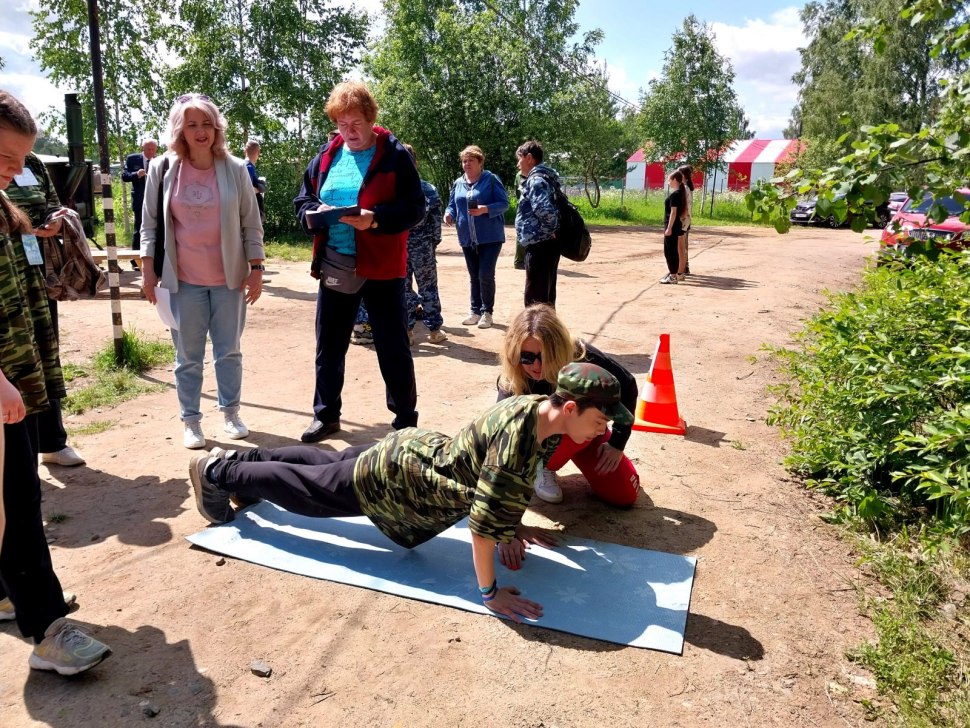 Военно-патриотическая спортивная игра Зарница