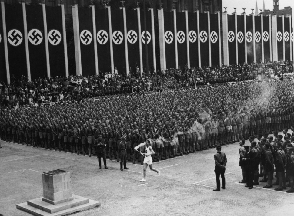Олимпиада в Берлине 1936 огонь