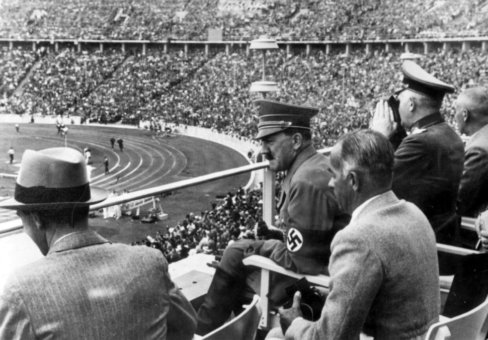 Олимпиада в Берлине 1936 Гитлер