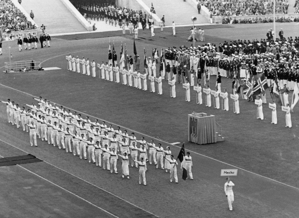 Олимпиада 1936 года в Германии Джесси Оуэнс