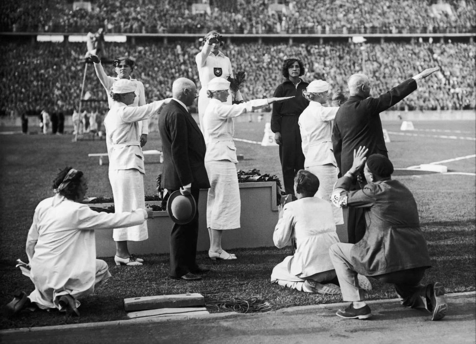 Олимпиада в Берлине 1936 Гитлер
