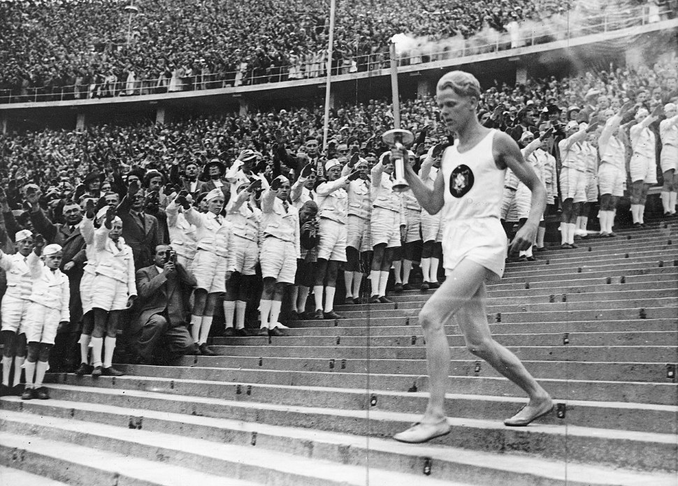Эстафета олимпийского огня 1936