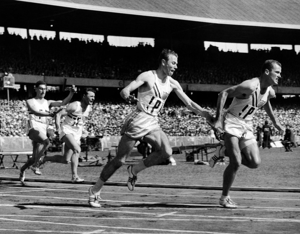 Олимпиада в Мельбурне 1956 Владимир Куц