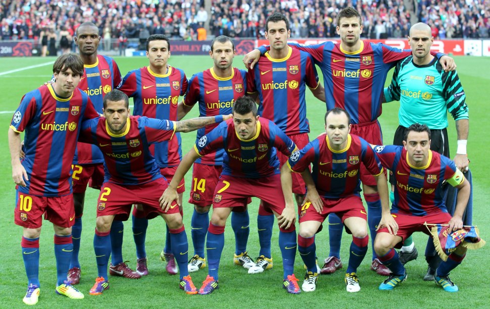 Команда Барселона 2011