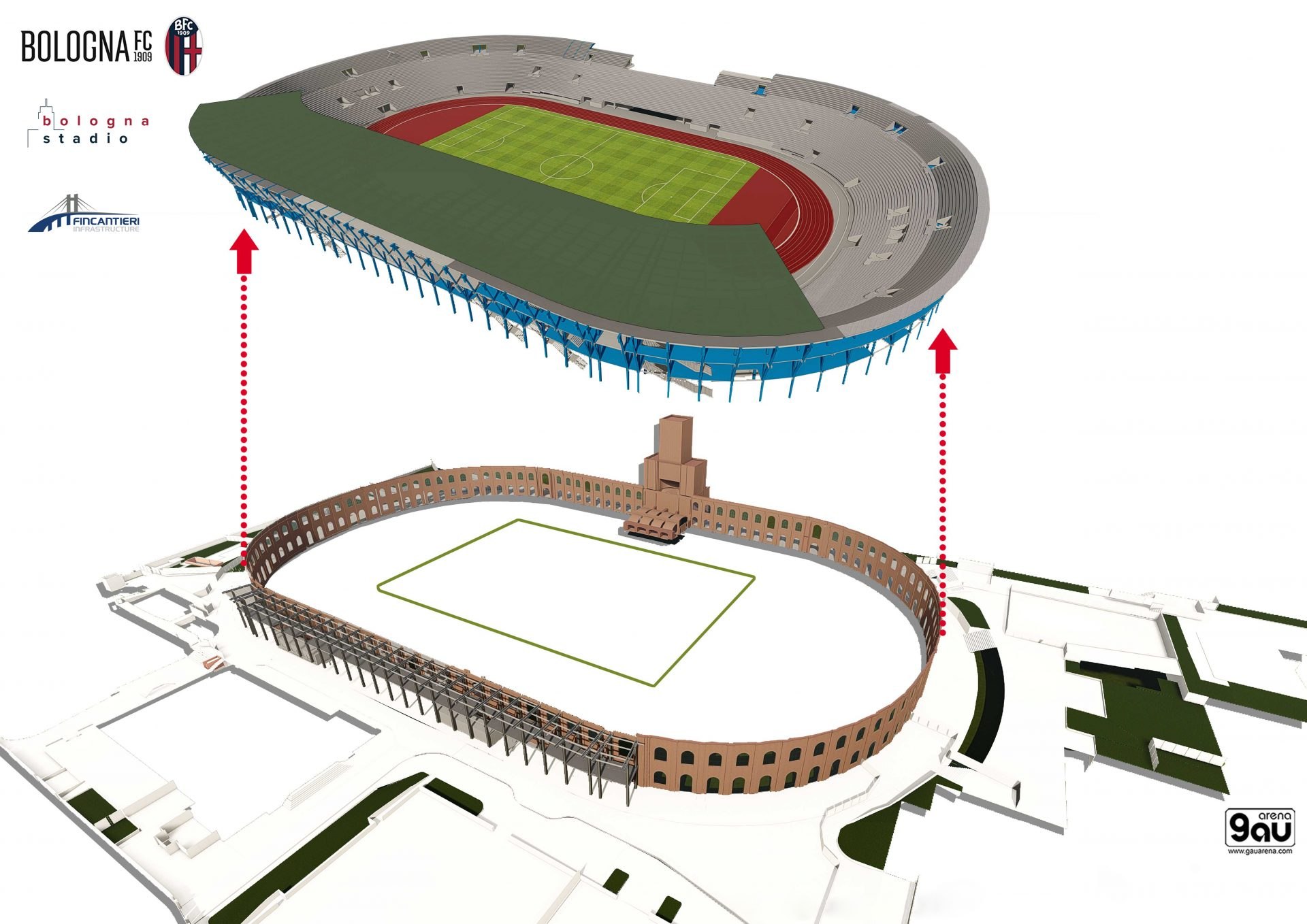 Развитие стадиона