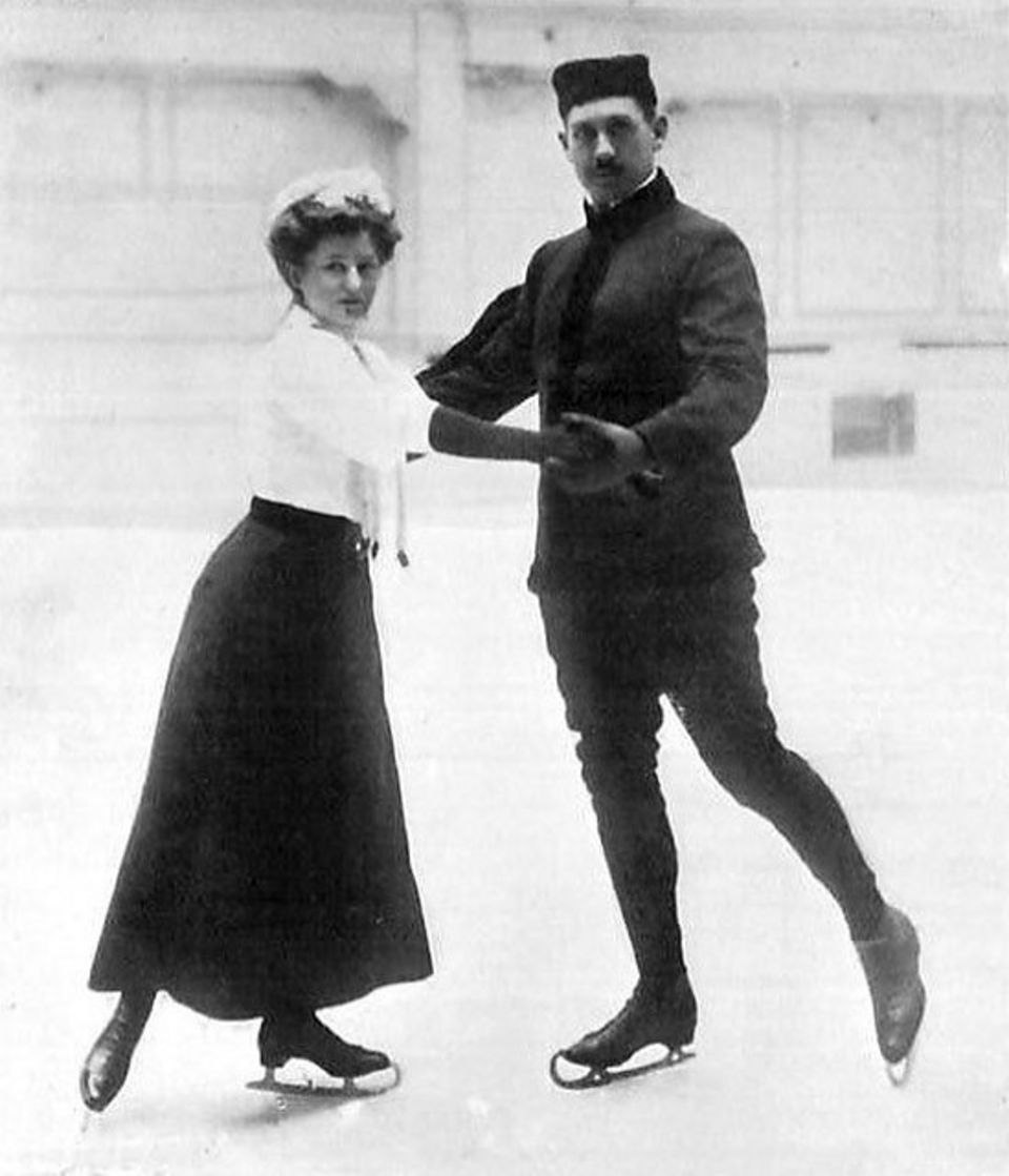 Анна Хюблер и Генрих Бюргер 1908