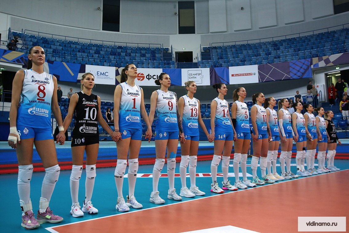 Волейбол женский команда динамо