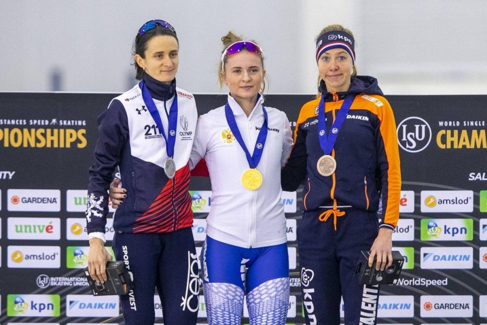 Наталья Воронина конькобежный спорт
