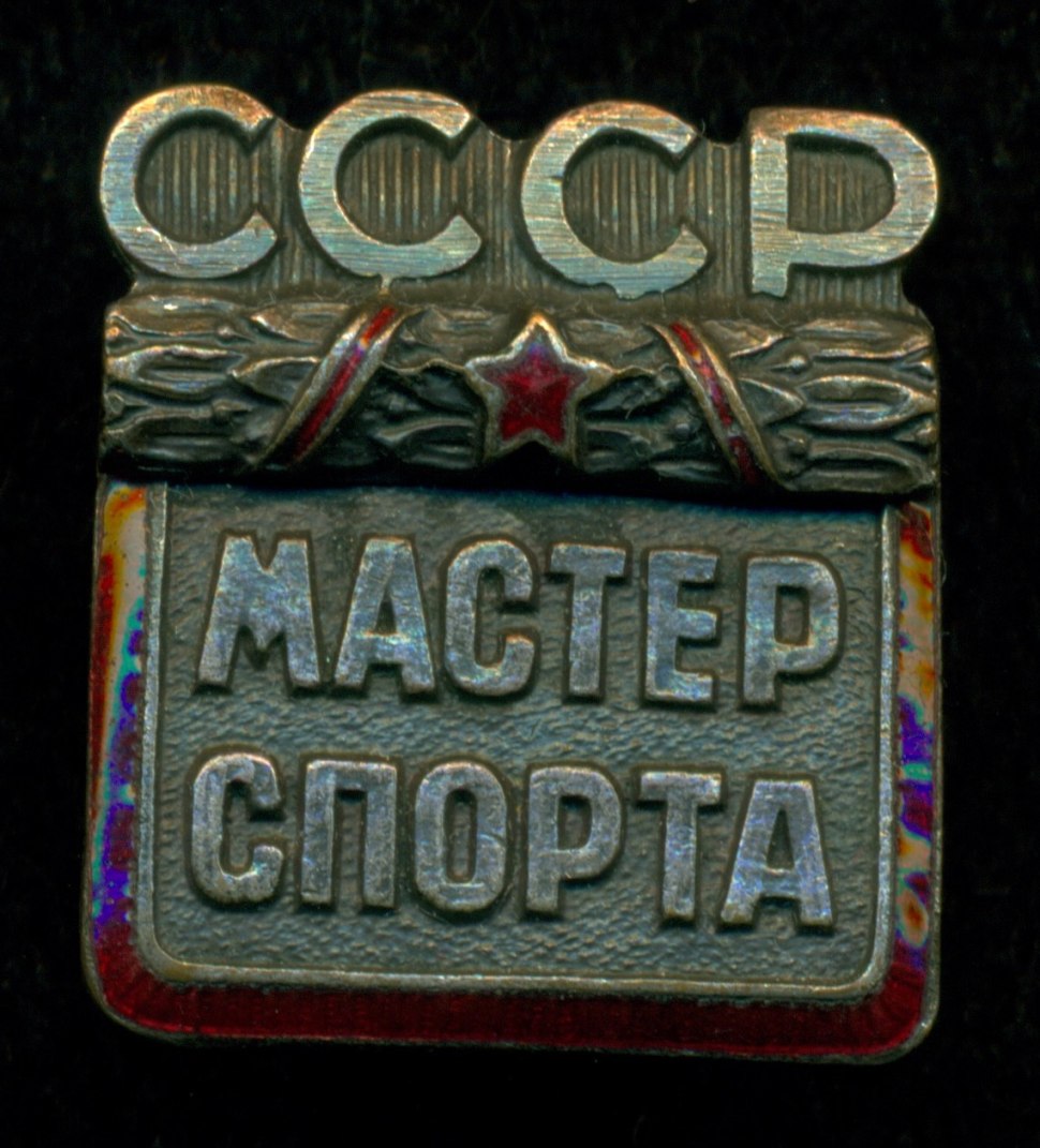 Мастер спорта СССР 1982 года