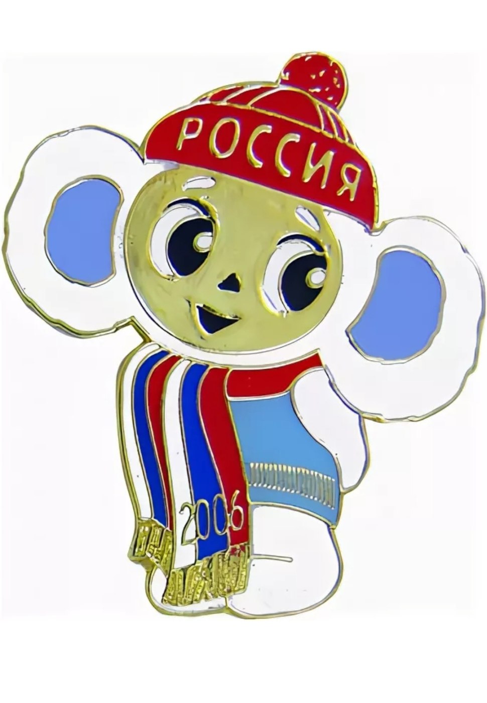 Талисман олимпиада 2006 Чебурашка