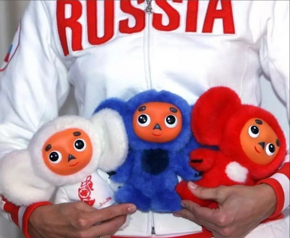 Чебурашка талисман Олимпийских игр